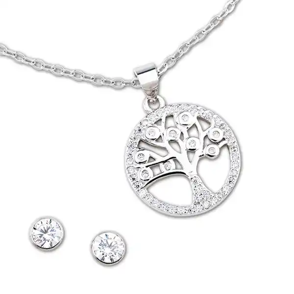 Bild 2 von Sara & Kate Echtes Silberschmuck-Set