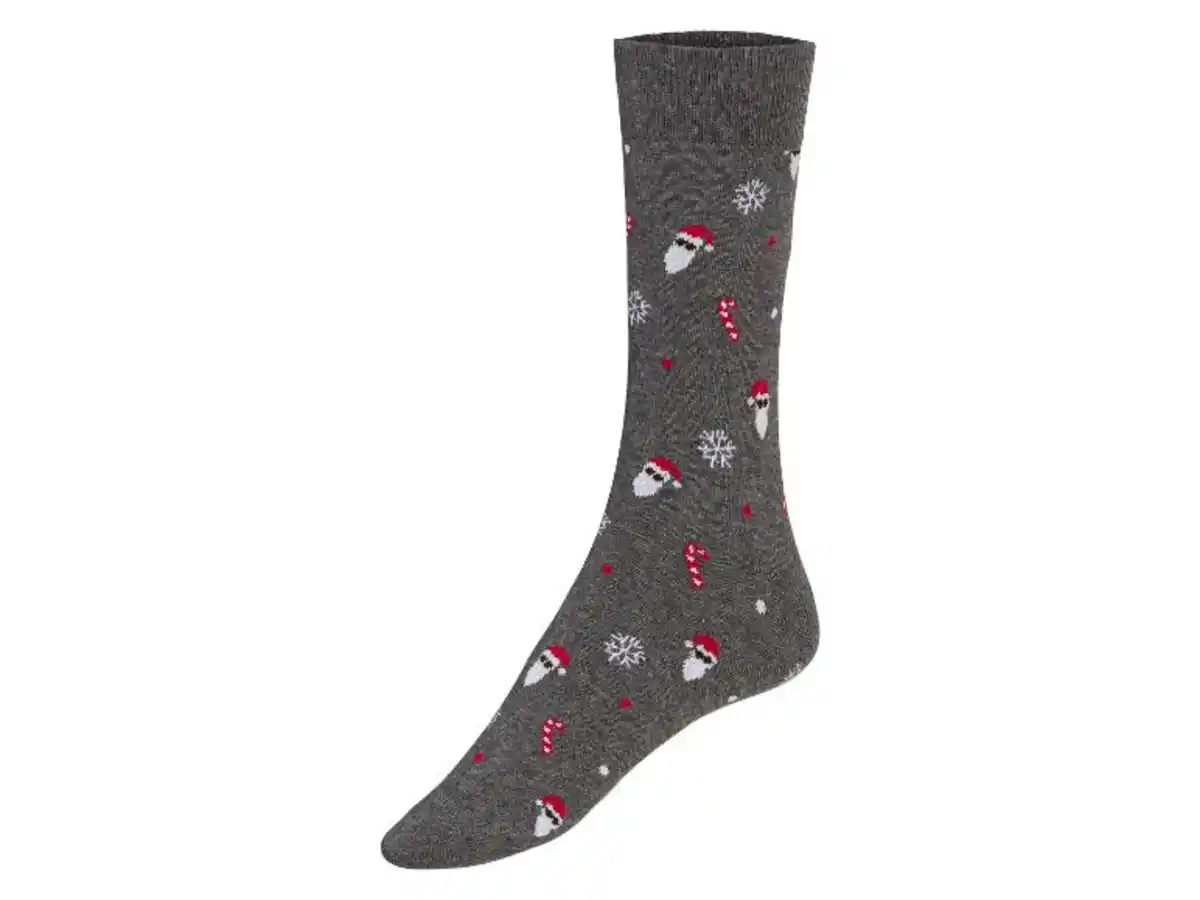 Bild 3 von LIVERGY® Herren Socken, 3 Paar, mit Weihnachtsdesigns