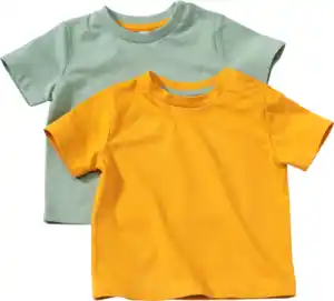 ALANA T-Shirts, grün + gelb, Gr. 134