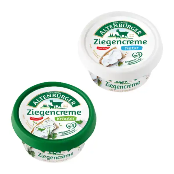 Bild 1 von DER GRÜNE ALTENBURGER Ziegenkäse 150g