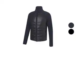 CRIVIT Herren Jacke, vorderer Teil aus gestepptem Material