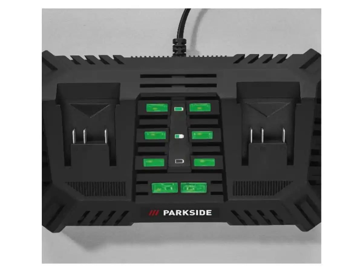 Bild 3 von PARKSIDE® 20 V Akku-Doppelladegerät »PDSLG 20 B2«, 2 x 4,5 A
