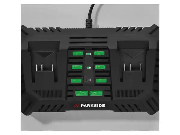 Bild 3 von PARKSIDE® 20 V Akku-Doppelladegerät »PDSLG 20 B2«, 2 x 4,5 A