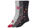 Bild 2 von LIVERGY® Herren Socken, 3 Paar, mit Weihnachtsdesigns