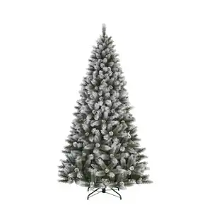 toom Künstlicher Weihnachtsbaum 'Aspen' grün/frosted 120 cm