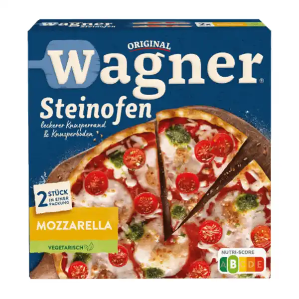 Bild 1 von WAGNER Steinofenpizza Mozzarella 700g