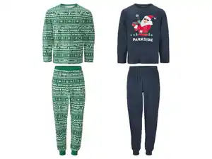 PARKSIDE® Herren Pyjama, im weihnachtlichen Look