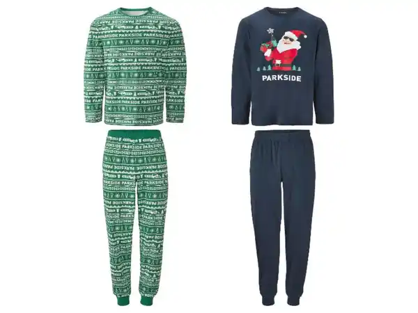 Bild 1 von PARKSIDE® Herren Pyjama, im weihnachtlichen Look