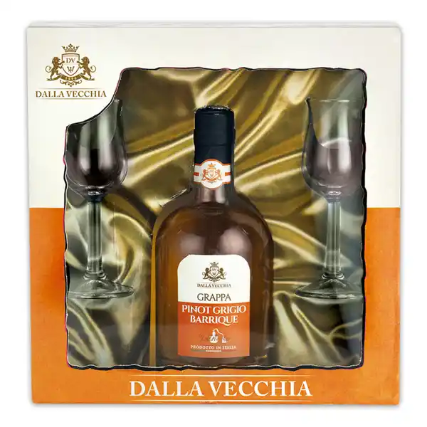 Bild 1 von Distillerie Dalla Vecchia Grappa Pinot Grigio Barrique