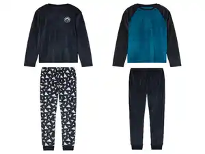 pepperts!® Kinder-Pyjama, aus weichem Plüsch