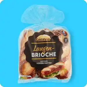 GOLDÄHREN Laugen-Brioche, Vorgeschnitten