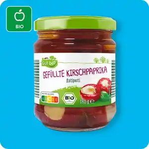 GUT BIO Bio-Antipasti, Gefüllte Kirschpaprika