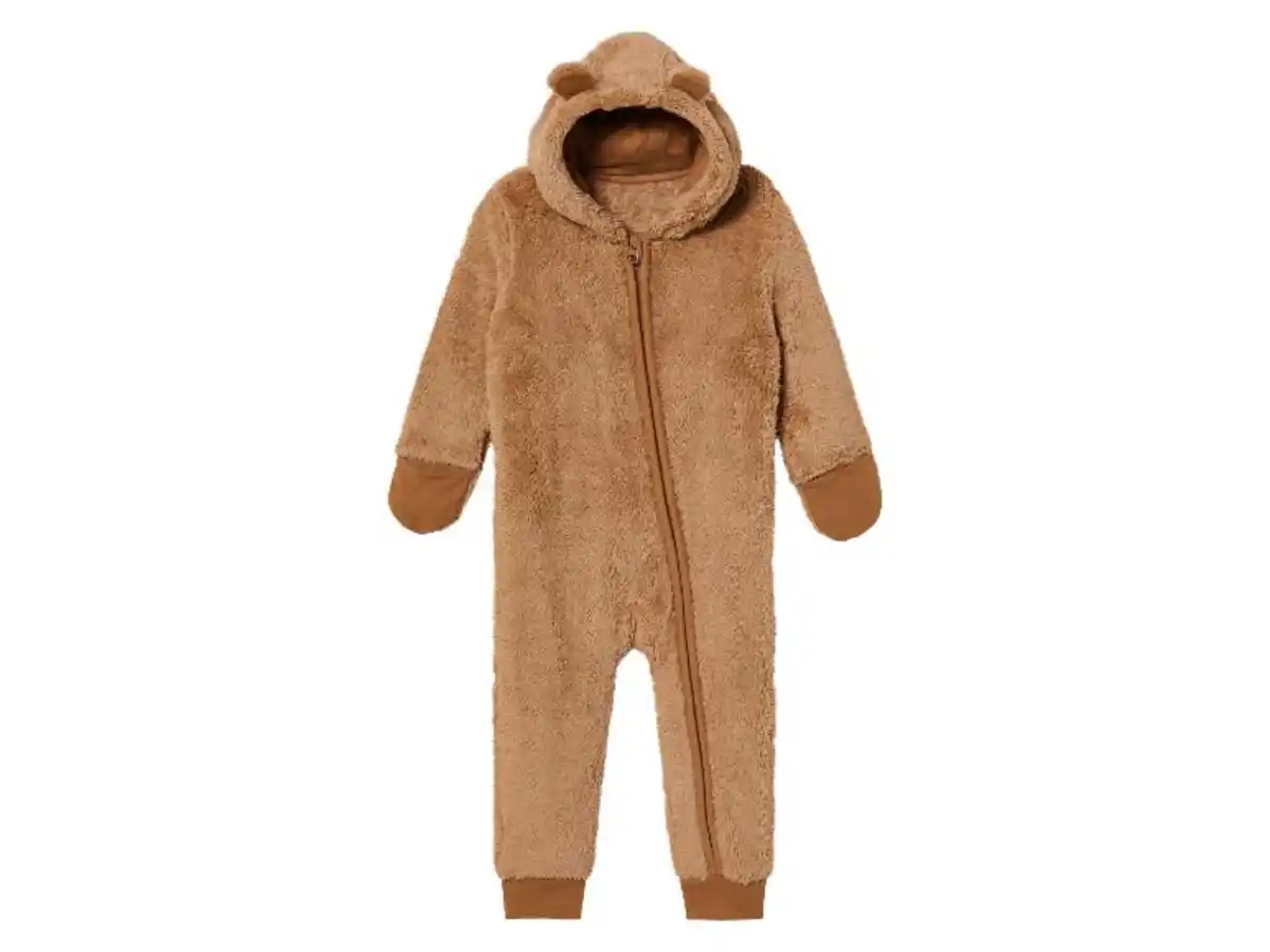 Bild 2 von lupilu® Baby Overall aus Teddyfleece-Qualität