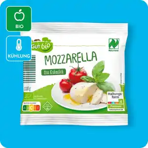 GUT BIO Bio-Naturland-Mozzarella, Aus Kuhmilch