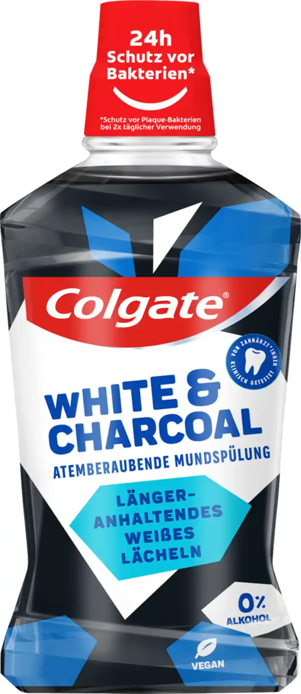 Bild 1 von Colgate Mundspülung White & Charcoal