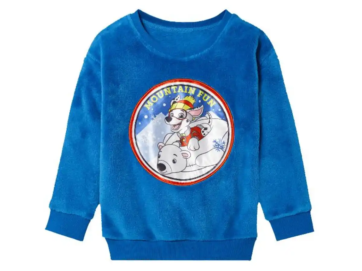 Bild 4 von Kleinkinder Pullover mit großem Patch vorn