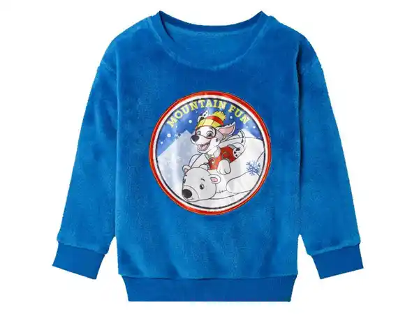 Bild 4 von Kleinkinder Pullover mit großem Patch vorn