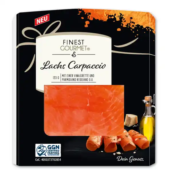 Bild 1 von Finest Gourmet Lachs Carpaccio