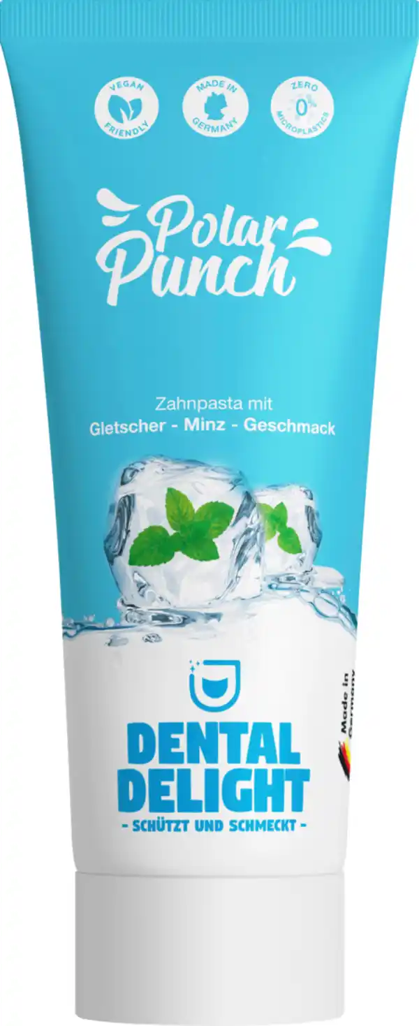 Bild 1 von Dental Delight Zahnpasta Polar Punch Gletscher-Minz-Geschmack