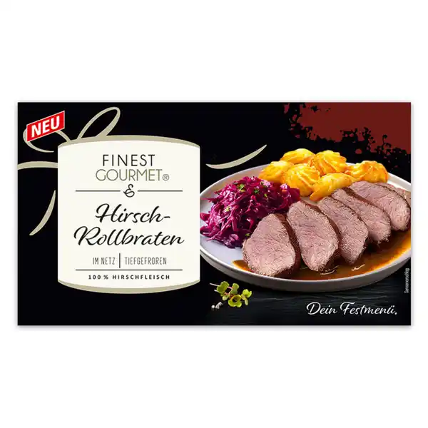 Bild 1 von Finest Gourmet Hirsch-Rollbraten