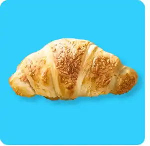 MEINE BACKWELT Schinken-Käse-Croissant, Aus dem Backofen