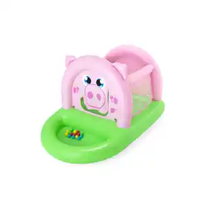 Bestway Hüpfburg 'Oinkster Pig' mit Bällebad bunt 239 x 162 x 137 cm