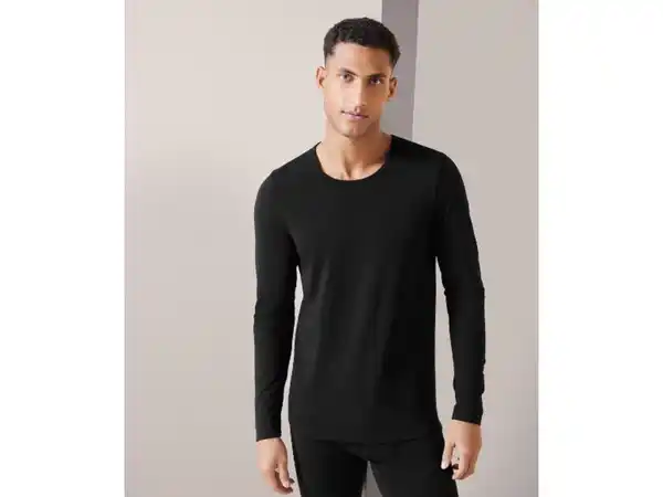 Bild 2 von LIVERGY® Herren Thermounterhemd mit Merinowolle