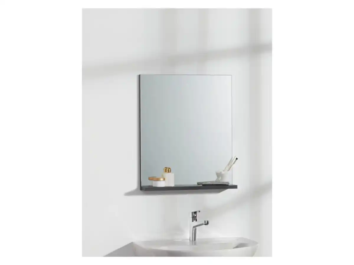 Bild 2 von LIVARNO home Wandspiegel, mit Ablage,  2 Sets