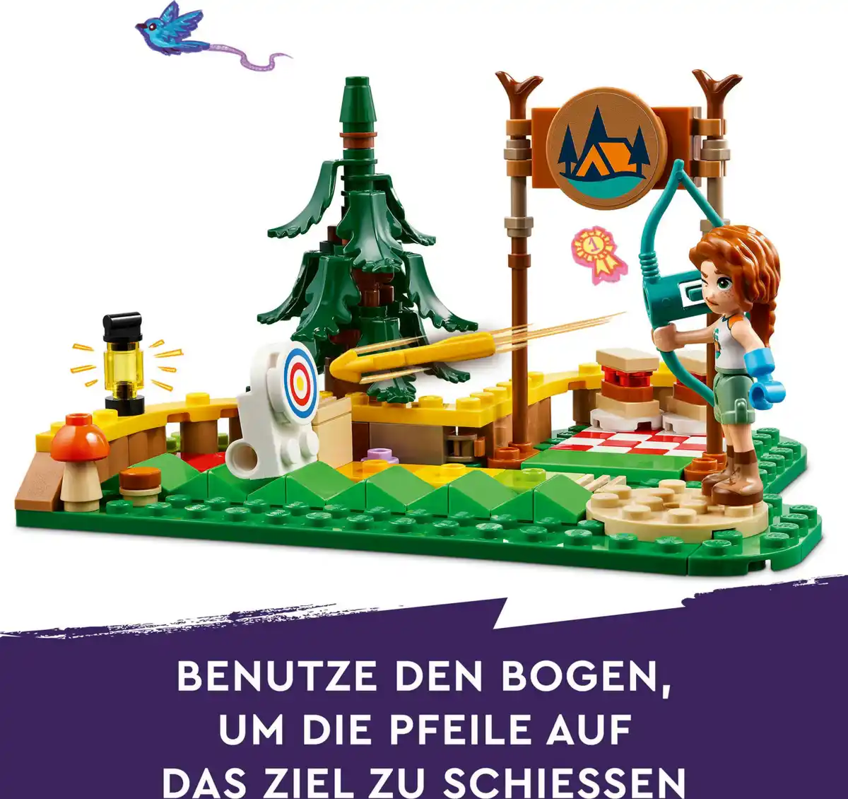 Bild 2 von LEGO Friends 42622 Bogenschießen im Abenteuercamp