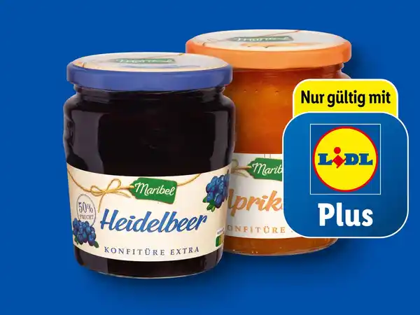 Bild 1 von Maribel Konfitüre Extra/Marmelade,  450 g