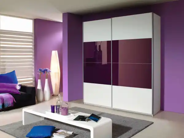 Bild 3 von rauch ORANGE Schwebetürenschrank »Quadra«, mit Glas- und Holzelementen