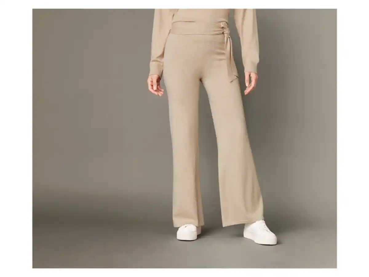 Bild 3 von esmara® Damen Feinstrick-Hose, elastischer Gummizugbund