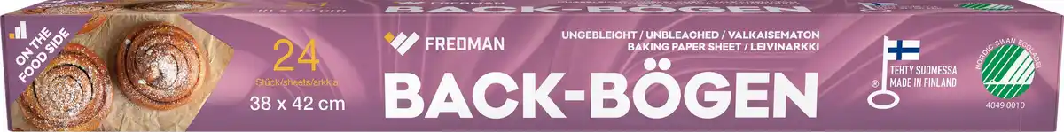 Bild 1 von Fredman Back-Bögen