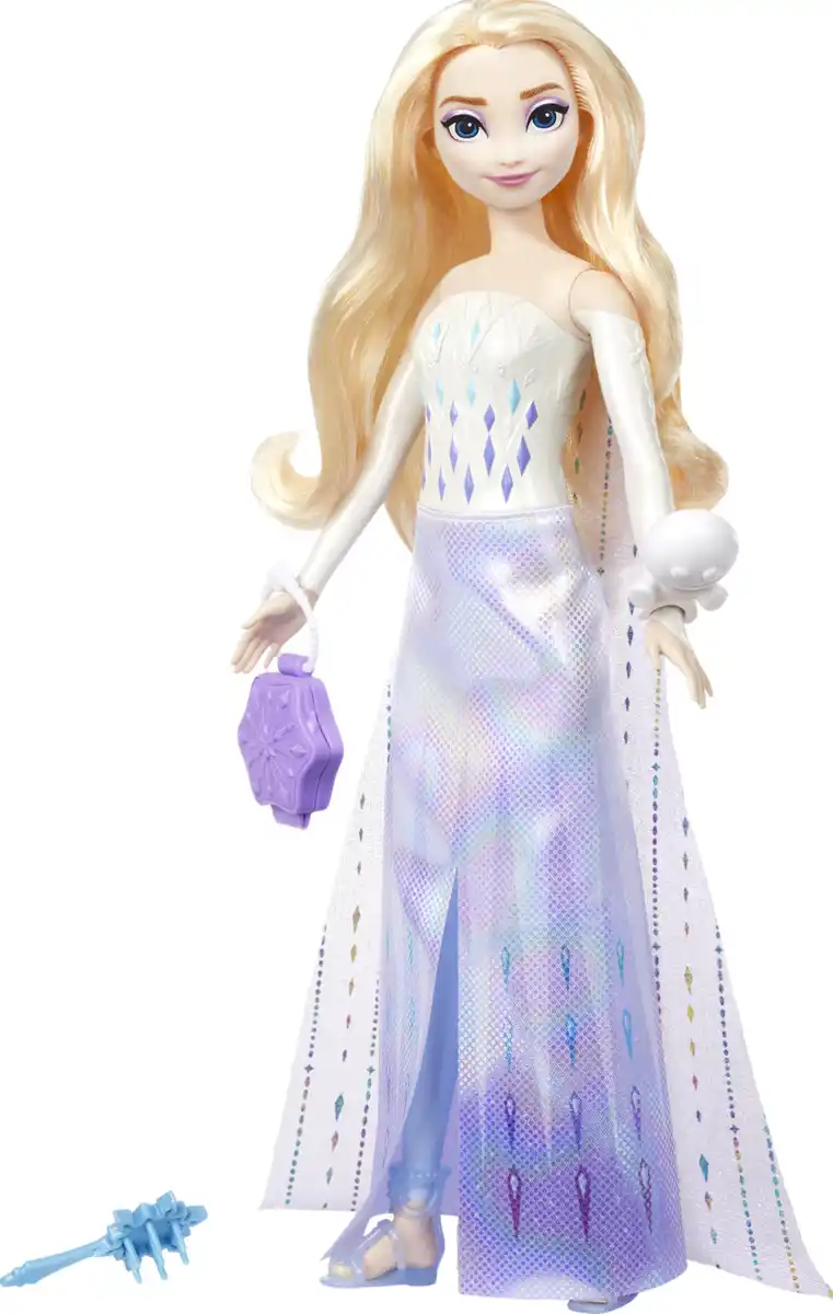 Bild 1 von Mattel Disney Die Eiskönigin Spin & Reveal Elsa Puppe