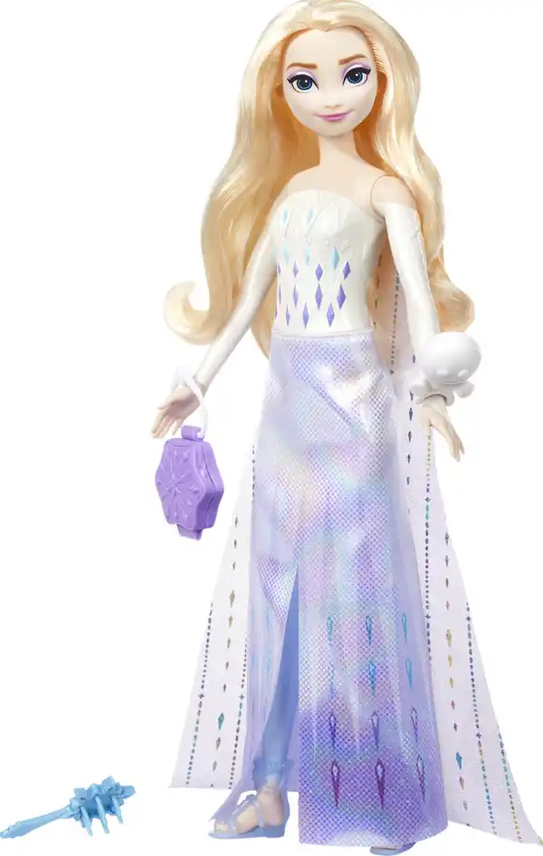 Bild 1 von Mattel Disney Die Eiskönigin Spin & Reveal Elsa Puppe