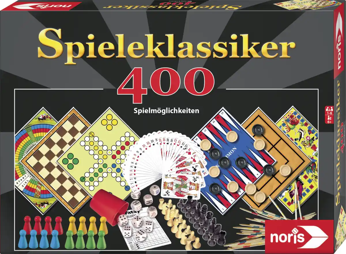Bild 2 von Noris Spieleklassiker 400 Spielmöglichkeiten