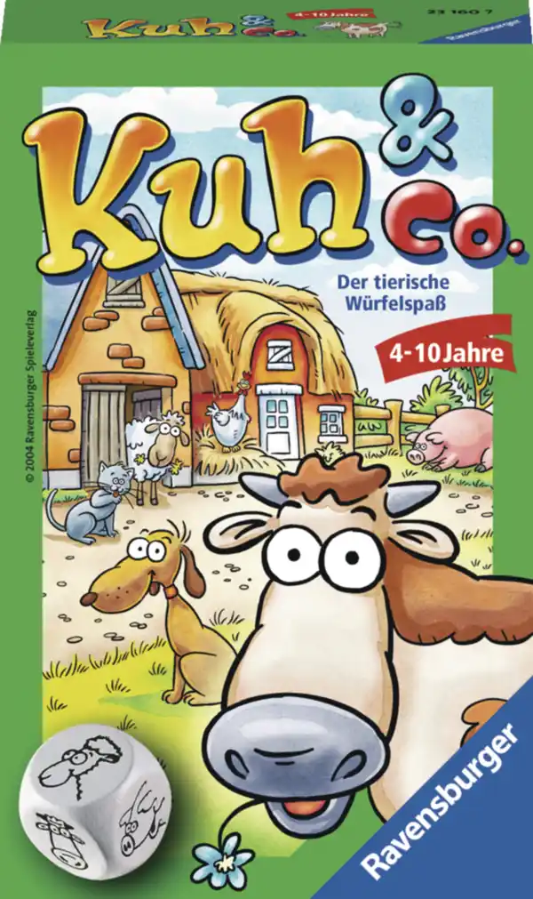 Bild 1 von Ravensburger Kuh & Co. Das tierische Würfelspiel