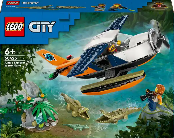 Bild 1 von LEGO CITY 60425 Dschungelforscher-Wasserflugzeug