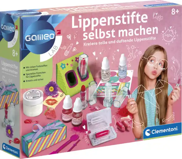 Bild 1 von Clementoni Galileo Lippenstifte selber machen