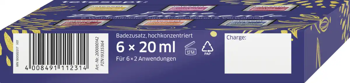 Bild 3 von tetesept Deine Bademomente Geschenkset, 120 ml
