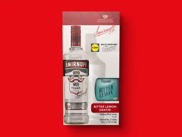 Bild 1 von Smirnoff & Freeway Geschenkset