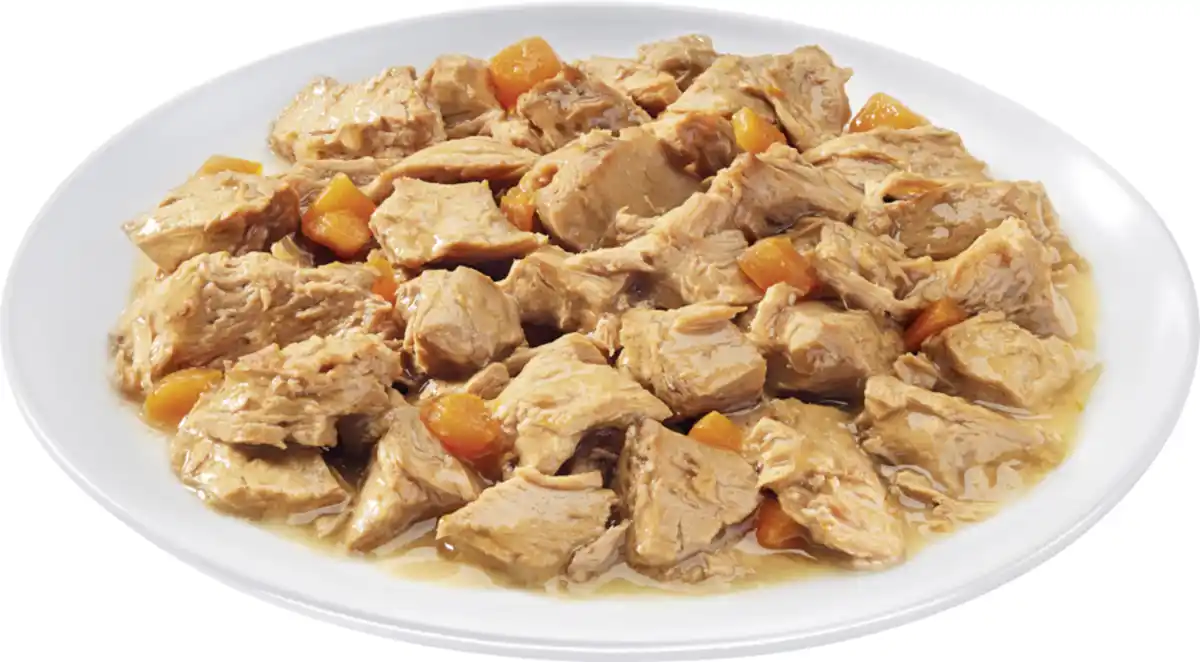 Bild 3 von Purina ONE Sensitiv zarte Stückchen in Sauce mit Huhn & Karotten, 85 g