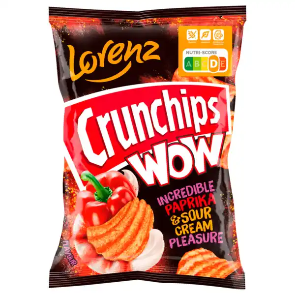 Bild 1 von Lorenz Crunchips Wow Paprika 110g