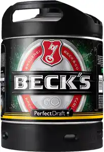 Becks Pils Bier 1x 6 l Fass für Perfect Draft Bierzapfanlage