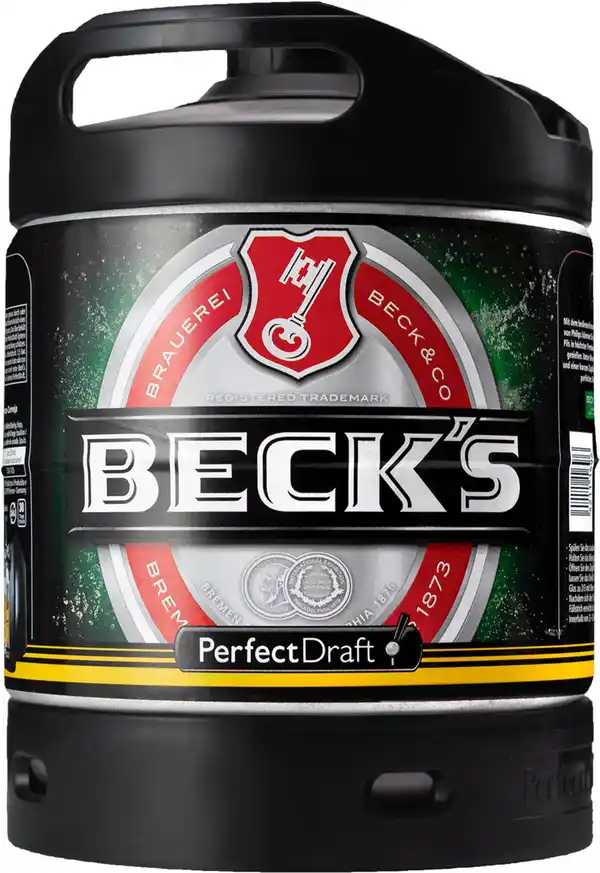 Bild 1 von Becks Pils Bier 1x 6 l Fass für Perfect Draft Bierzapfanlage