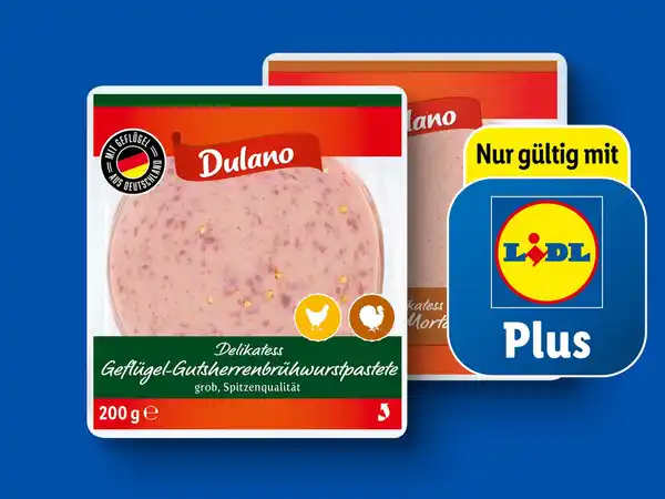 Bild 1 von Dulano Brühwurst Stapelpack,  200 g