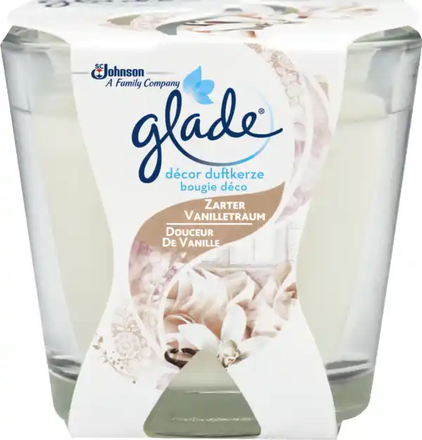 Bild 1 von Glade Zarter Vanilletraum Décor Duftkerze, 70 g