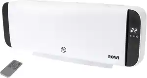 Rowi Keramik-Wandheizgebläse 2000 W HKW 2000/2/2 TDF