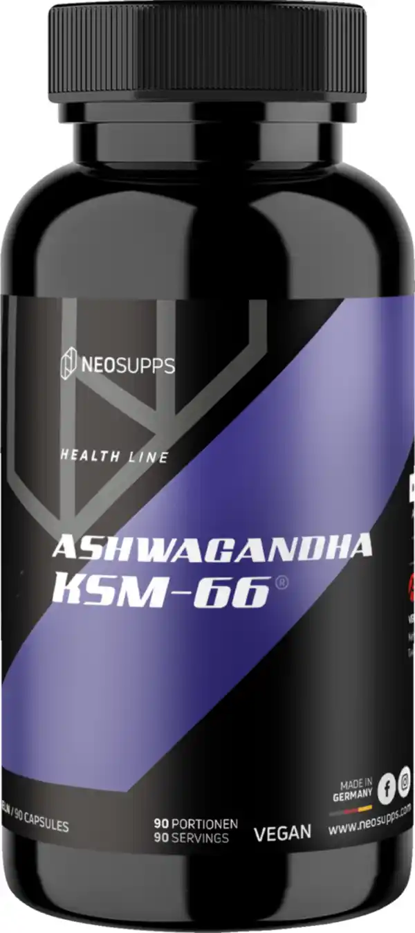 Bild 1 von Neosupps Ashwagandha KSM-66 Kapseln