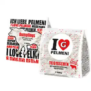 Teigtaschen "I Love Pelmeni Beef" mit Rindfleischfuellung, t...